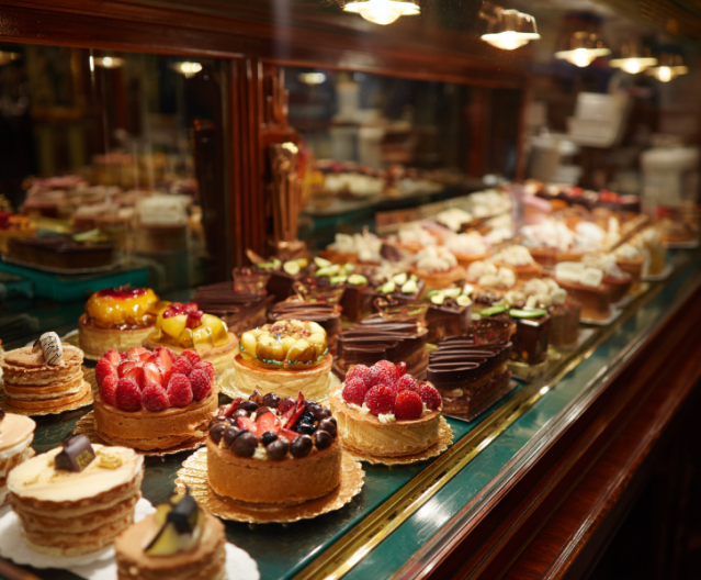 Pâtisseries gourmandes