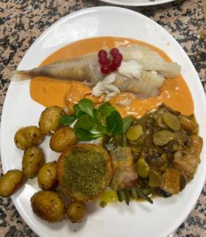 Filet de poisson frais,